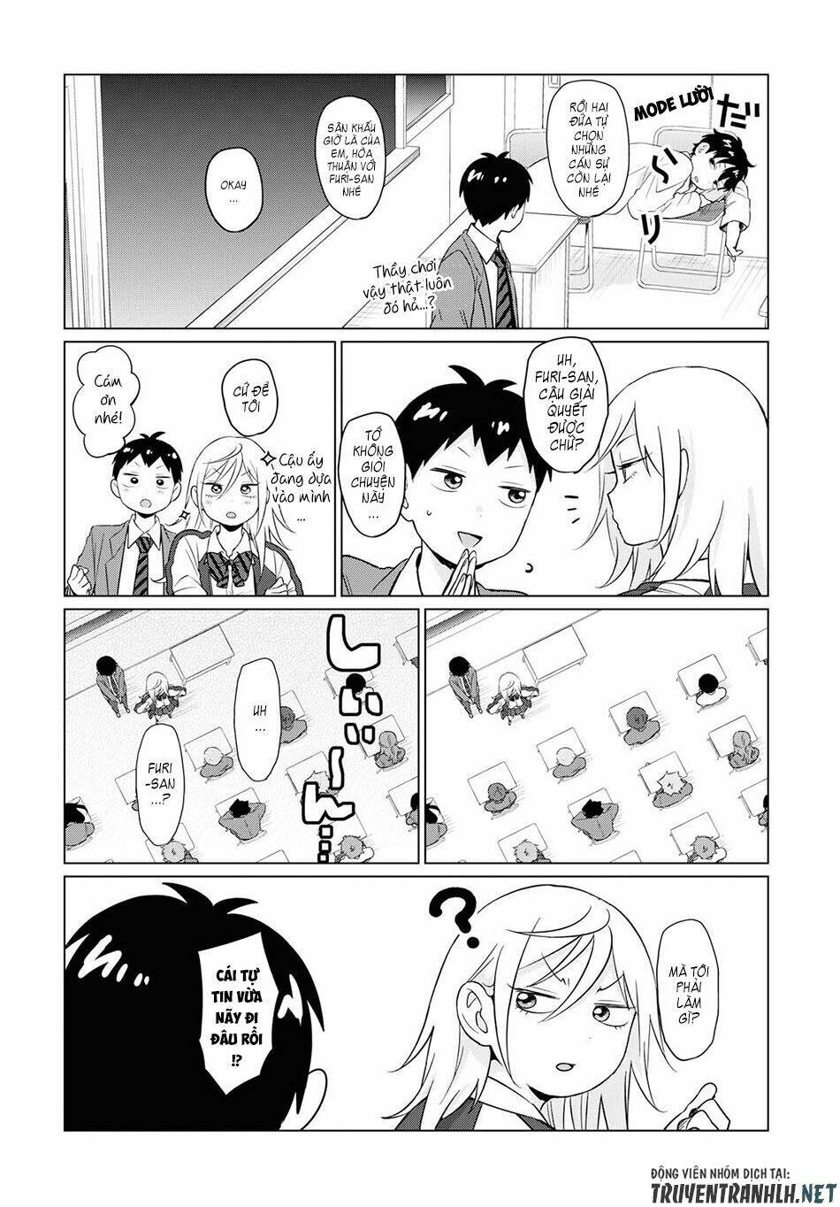 tonari no furi-san ga tonikaku kowai chapter 2 - Trang 9