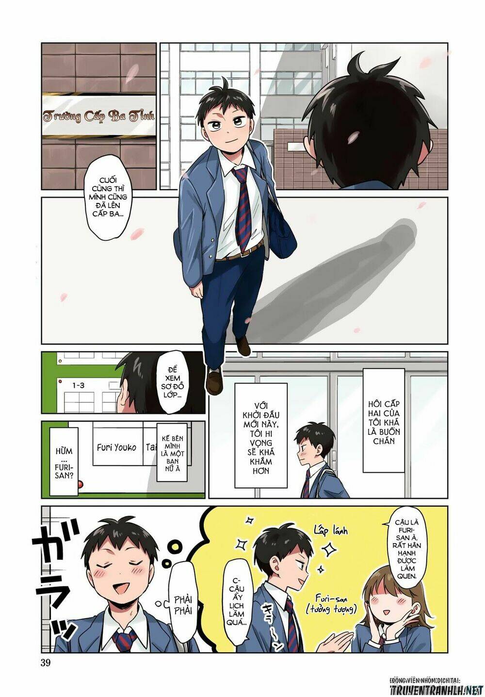 tonari no furi-san ga tonikaku kowai chapter 2 - Trang 10