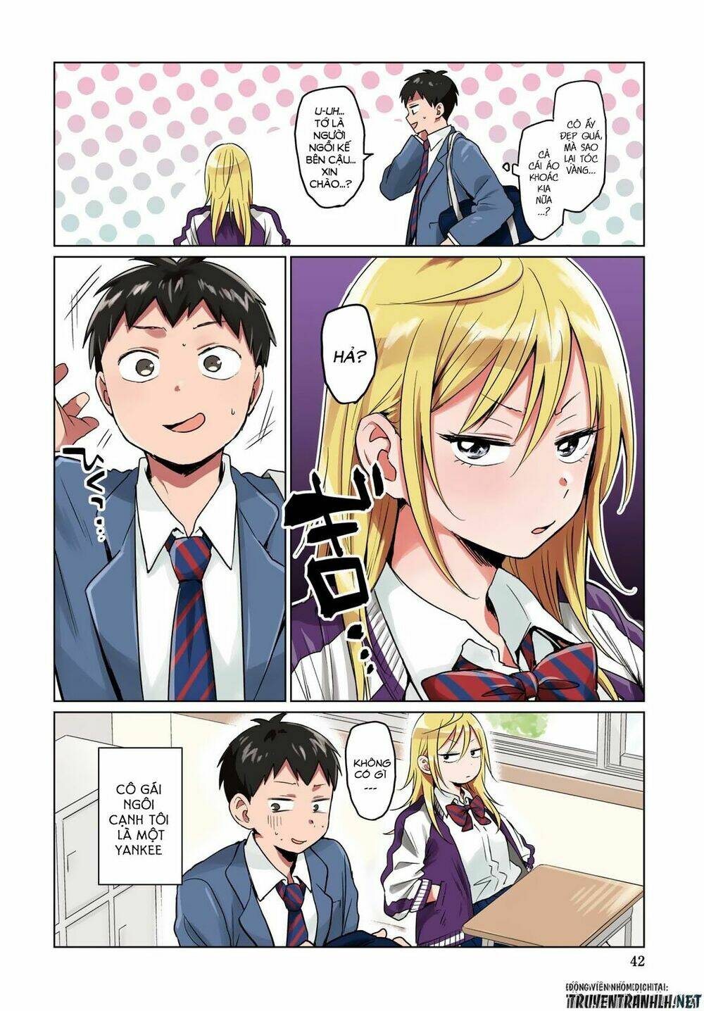 tonari no furi-san ga tonikaku kowai chapter 2 - Trang 12