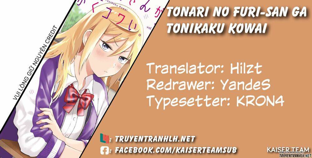 tonari no furi-san ga tonikaku kowai chapter 10 - Trang 1