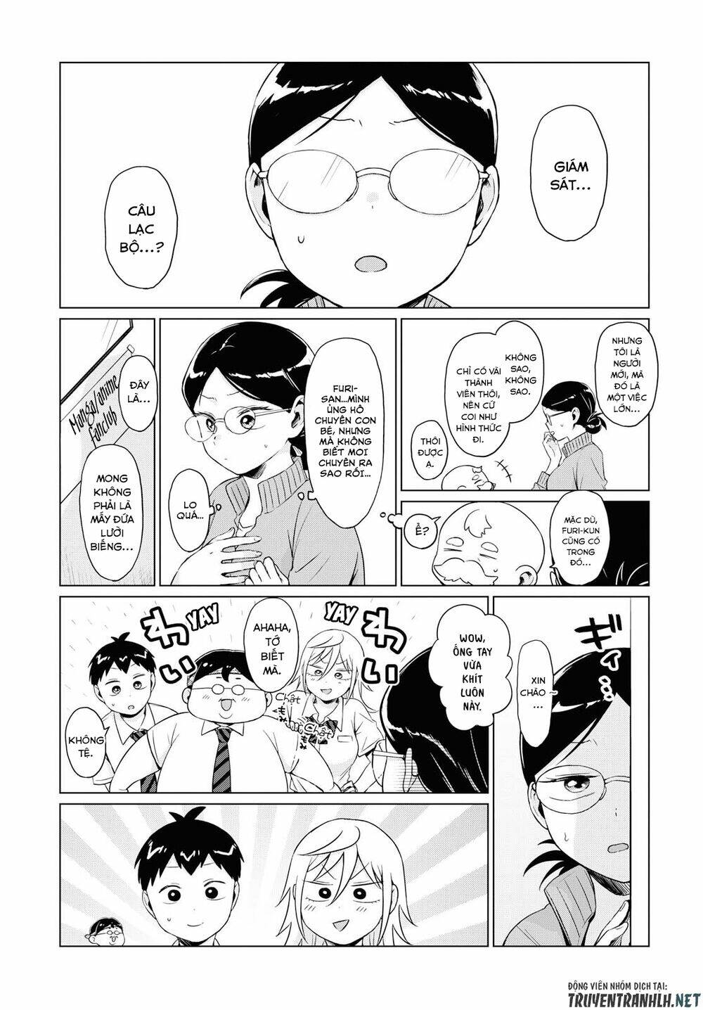 tonari no furi-san ga tonikaku kowai chapter 10 - Trang 4