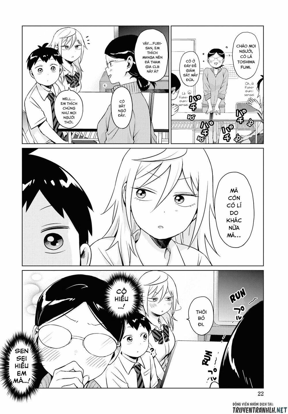 tonari no furi-san ga tonikaku kowai chapter 10 - Trang 5