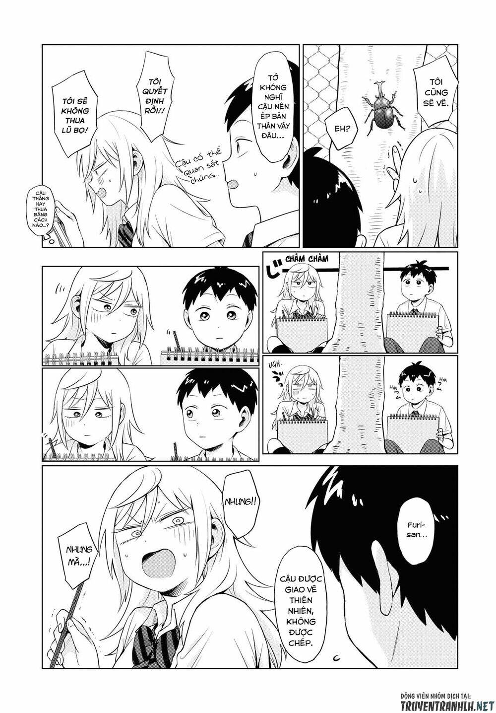 tonari no furi-san ga tonikaku kowai chapter 10 - Trang 10