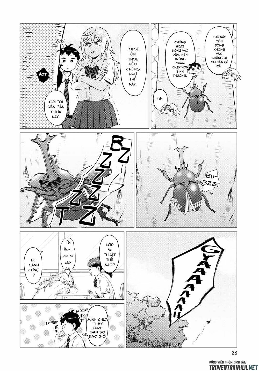 tonari no furi-san ga tonikaku kowai chapter 10 - Trang 11