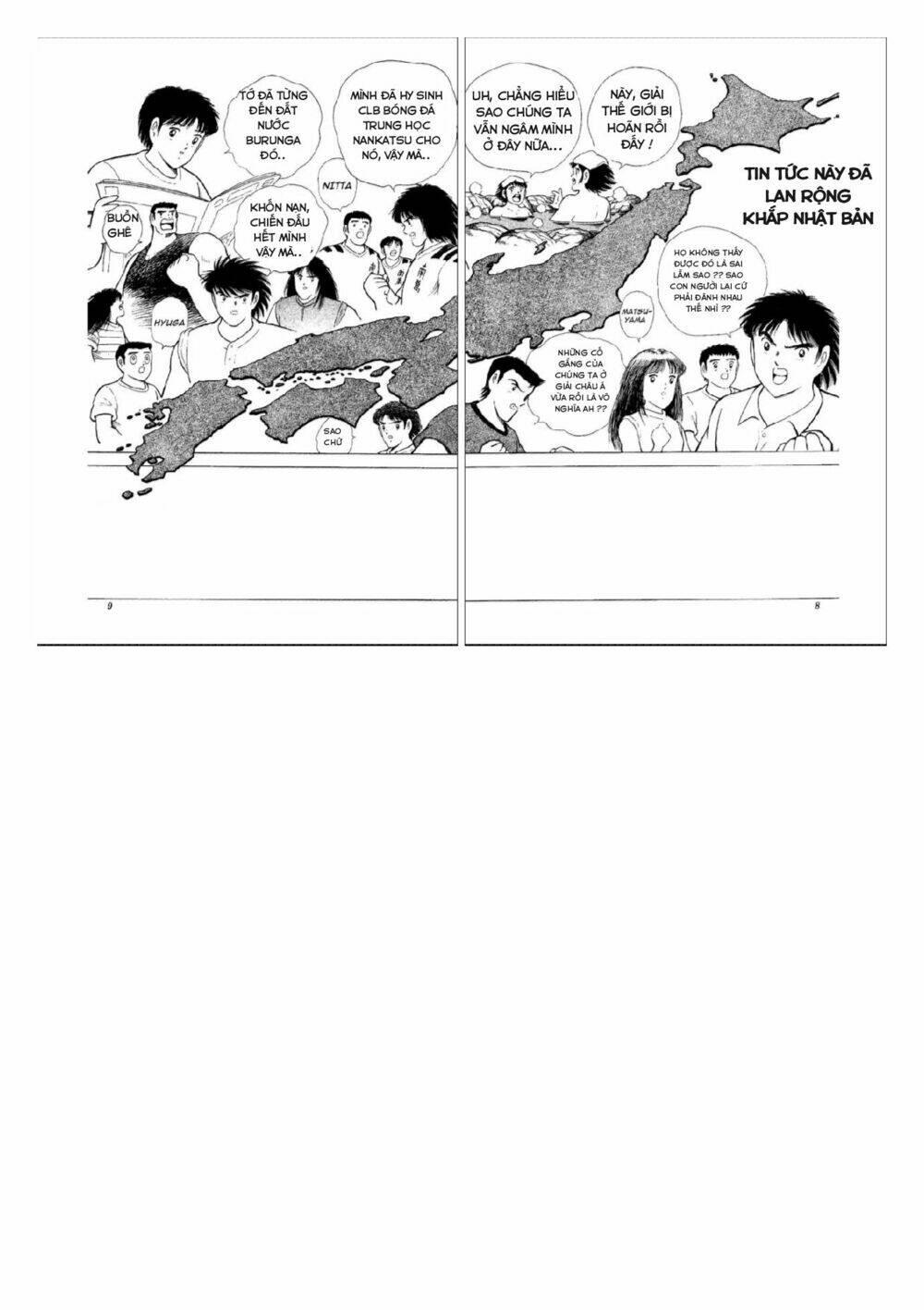 captain tsubasa : world youth (part 2) chapter 45 - Trang 4