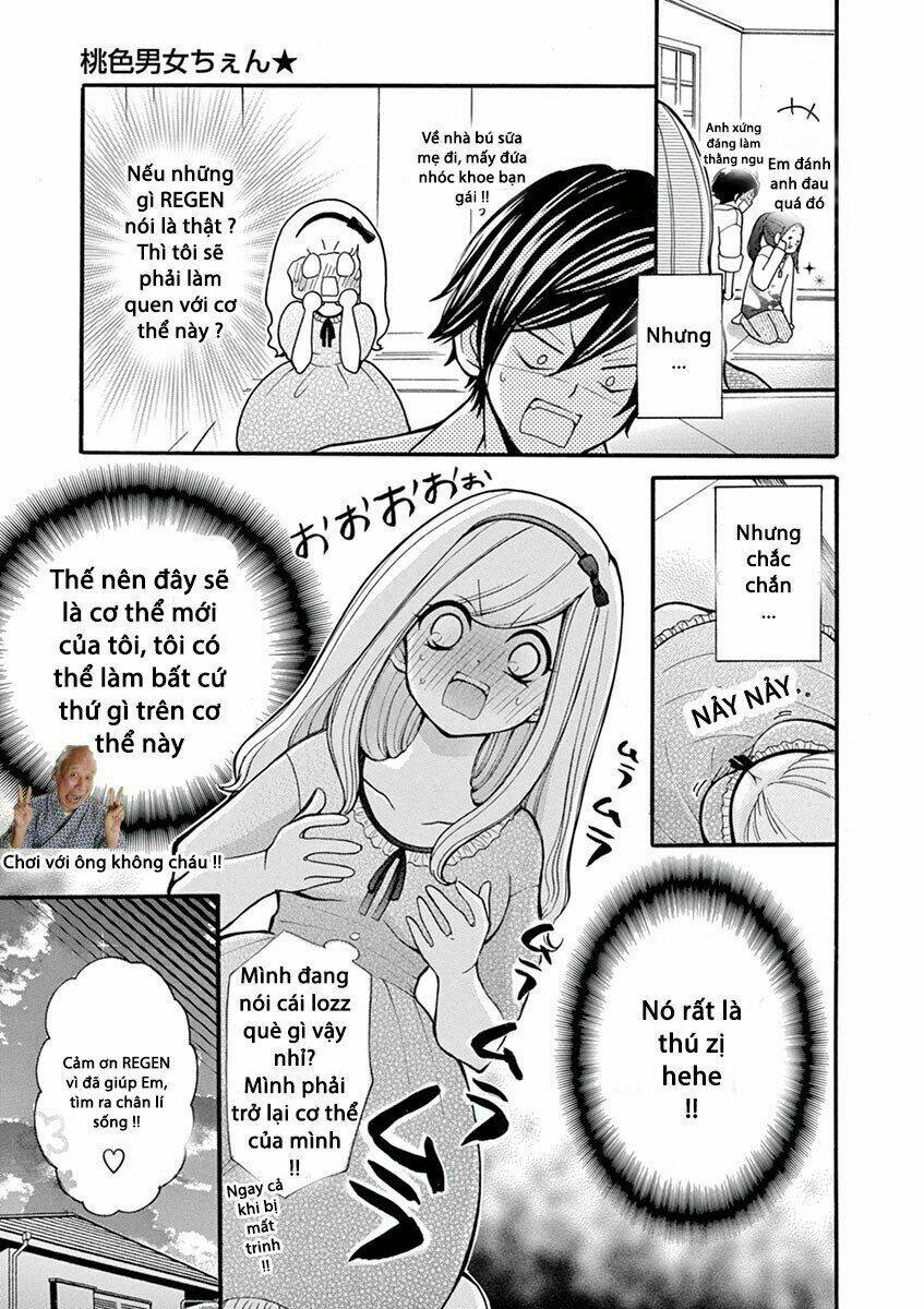 momoiro ome-chen chapter 7 - Trang 12