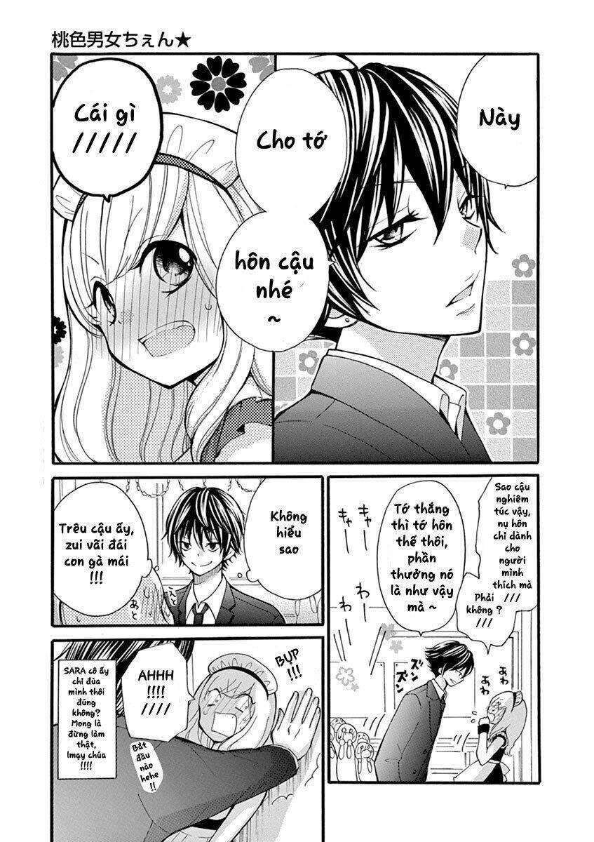 momoiro ome-chen chapter 10 - Trang 11