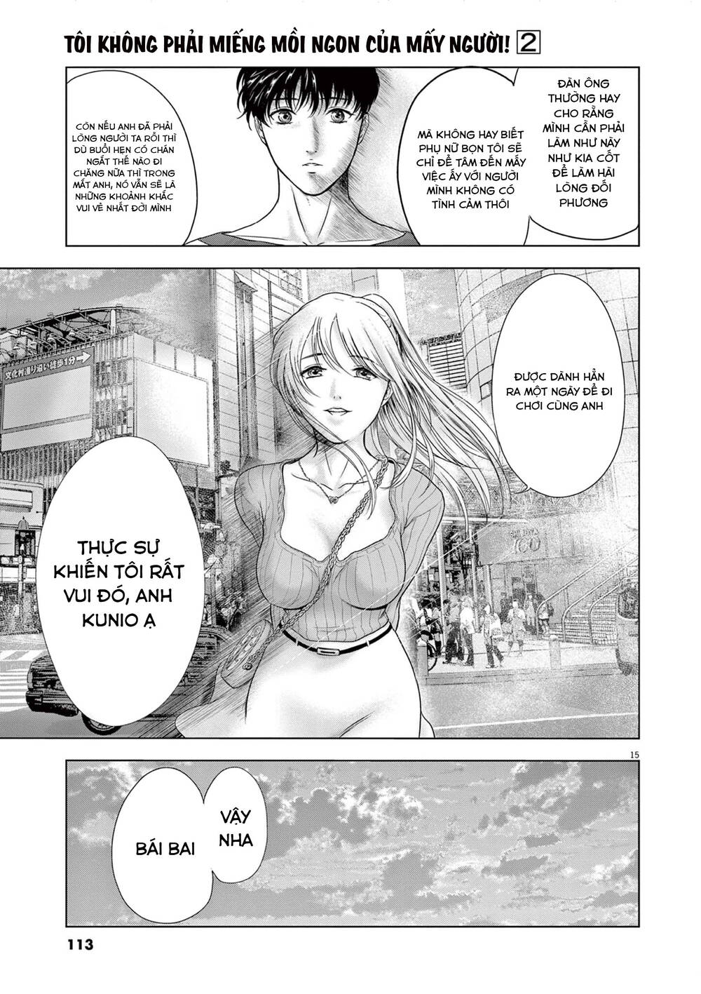 tôi không phải miếng mồi ngon của mấy người! chapter 8 - Trang 16