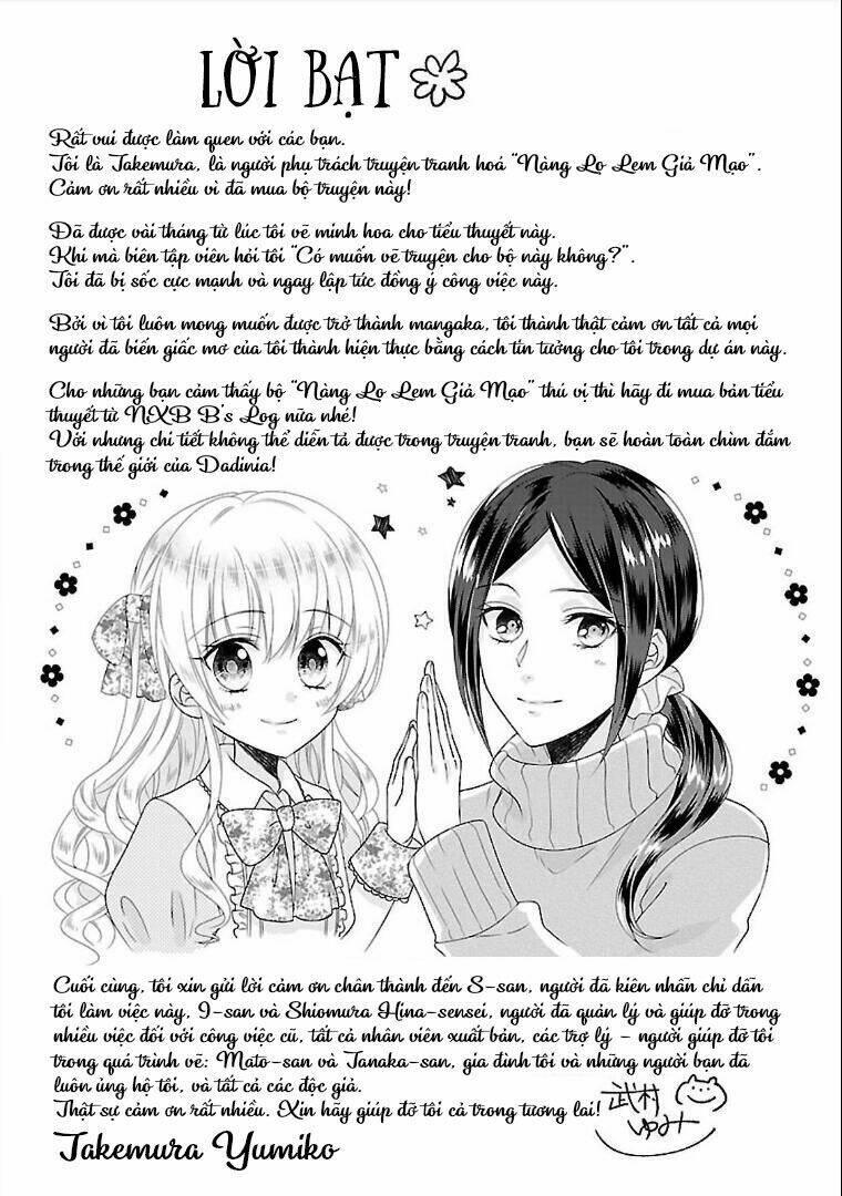 nàng lọ lem giả mạo chapter 3.5 - Trang 6