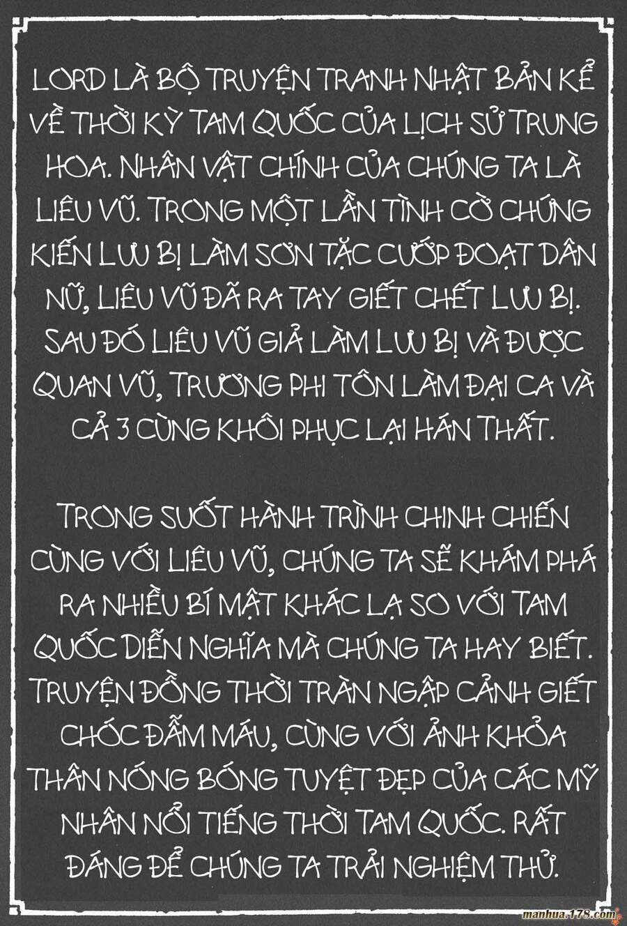 lord - bá vương chapter 1 - Trang 3