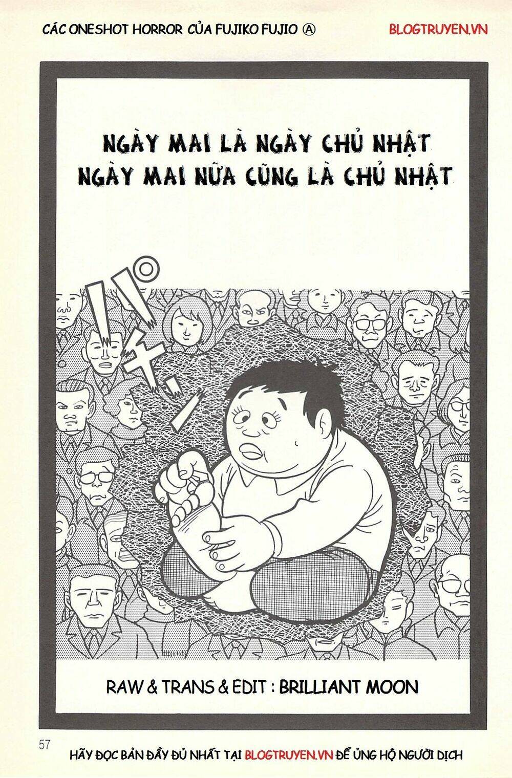 các oneshot horror của fujiko fujio ⓐ chapter 1 - Trang 2