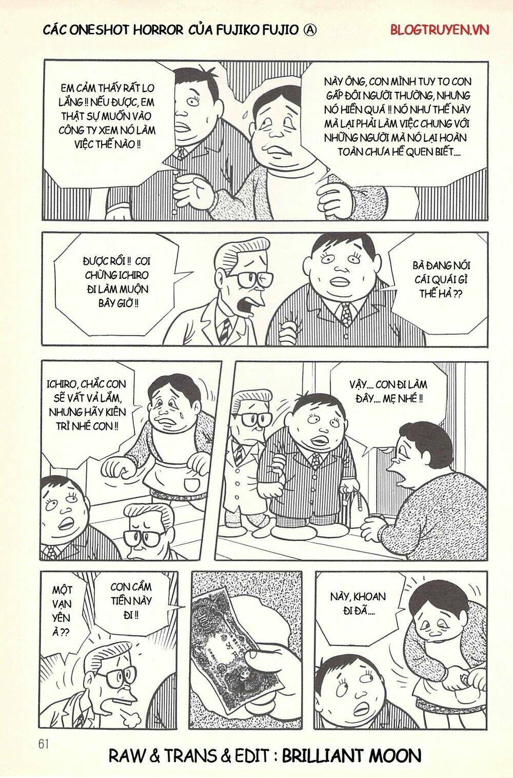 các oneshot horror của fujiko fujio ⓐ chapter 1 - Trang 6