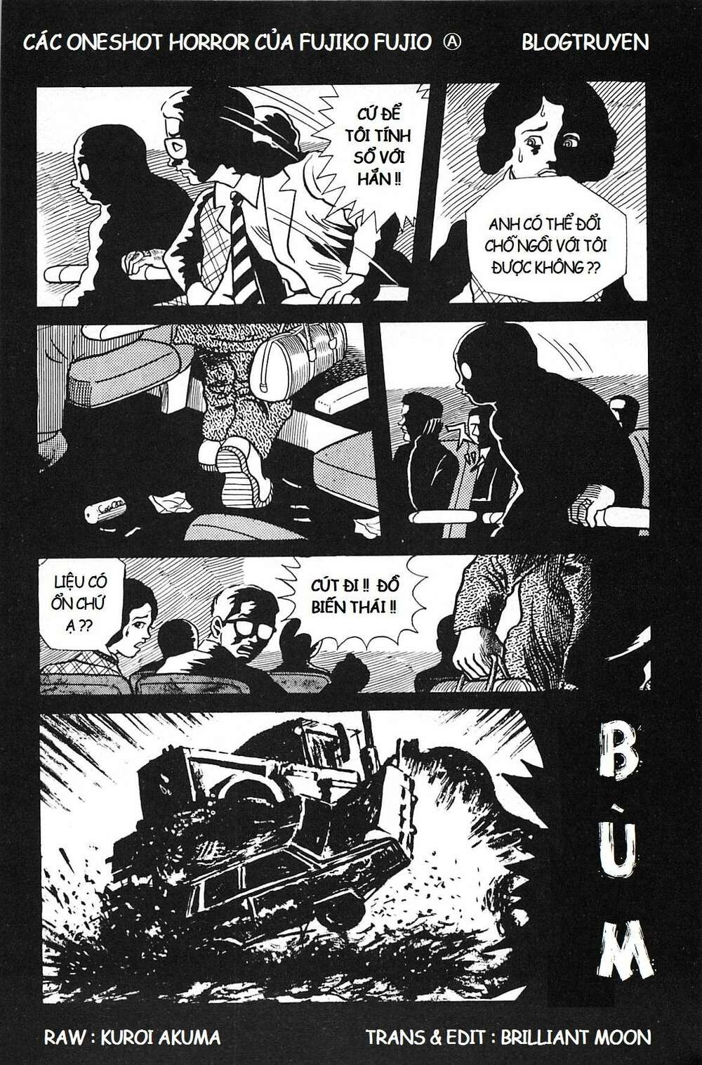 các oneshot horror của fujiko fujio ⓐ chapter 17 - Trang 4