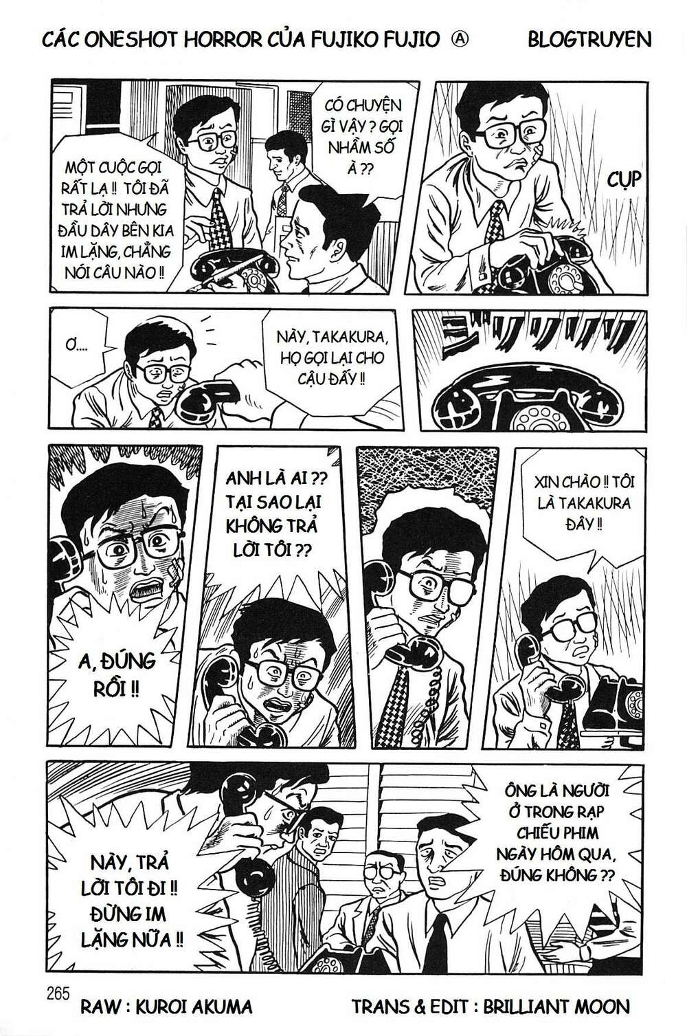 các oneshot horror của fujiko fujio ⓐ chapter 17 - Trang 9