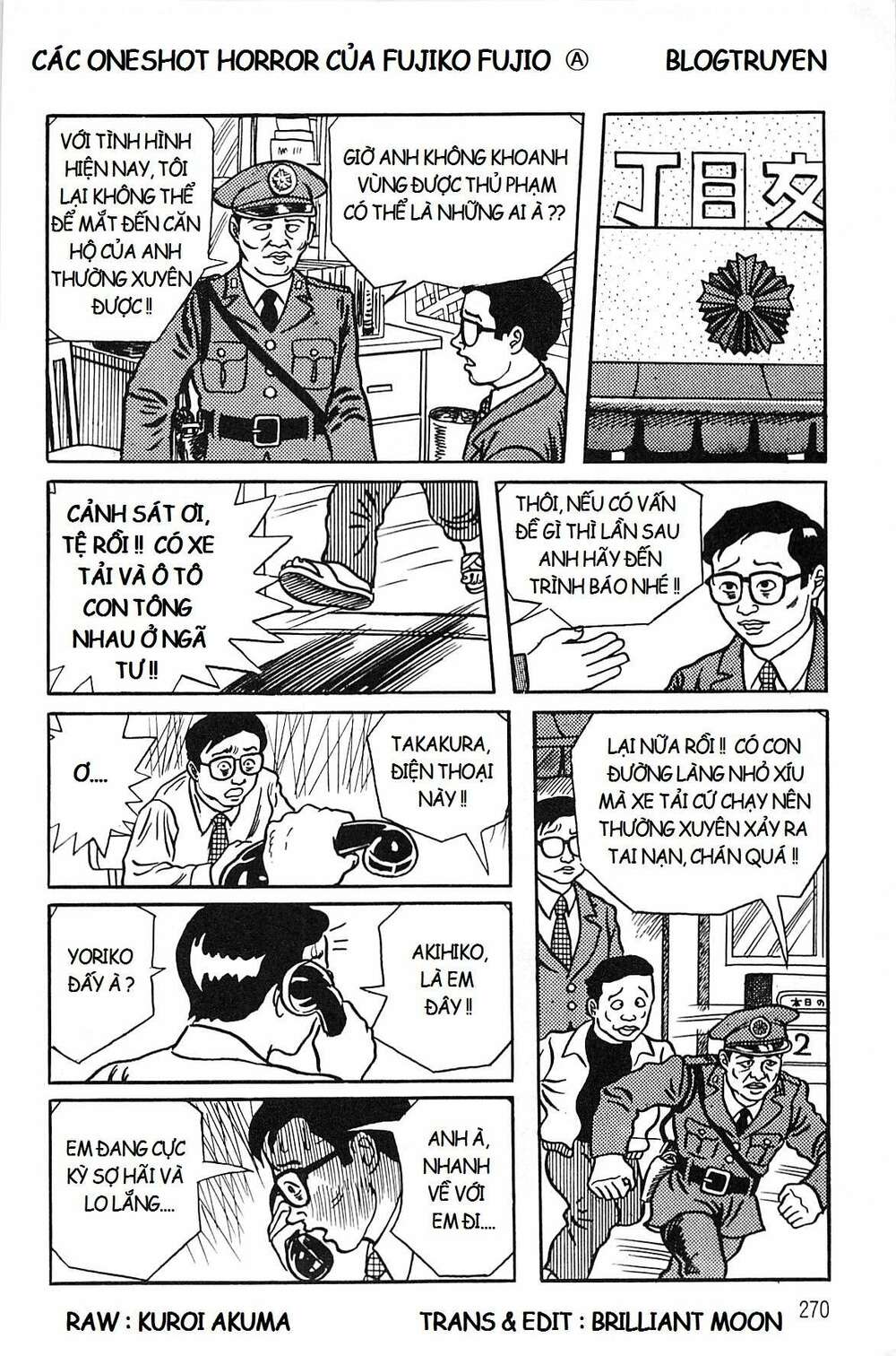 các oneshot horror của fujiko fujio ⓐ chapter 17 - Trang 14