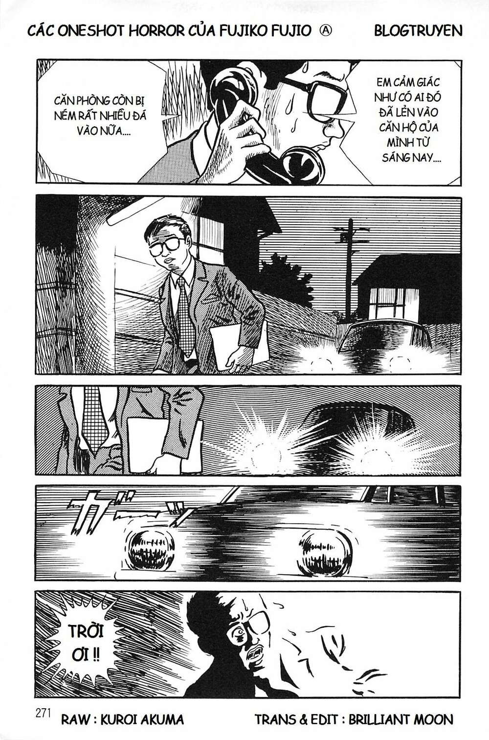 các oneshot horror của fujiko fujio ⓐ chapter 17 - Trang 15