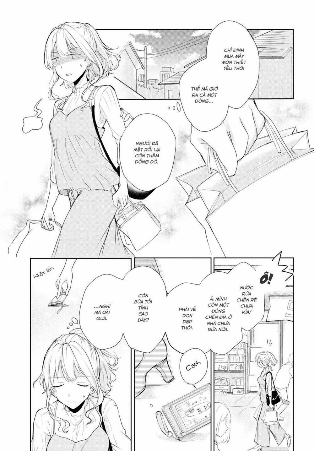kaketa tsuki to doughnut chapter 3 - Trang 9