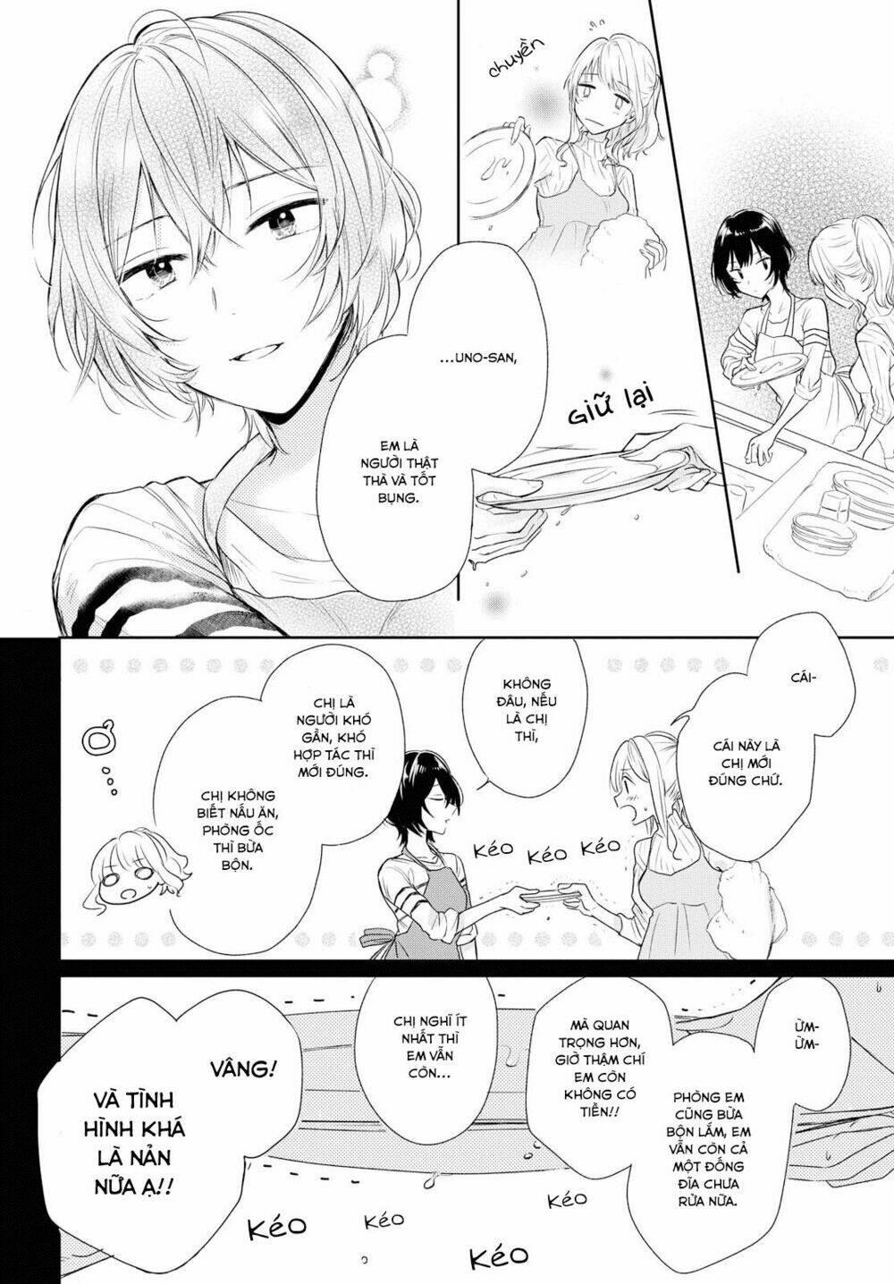 kaketa tsuki to doughnut chapter 3 - Trang 24