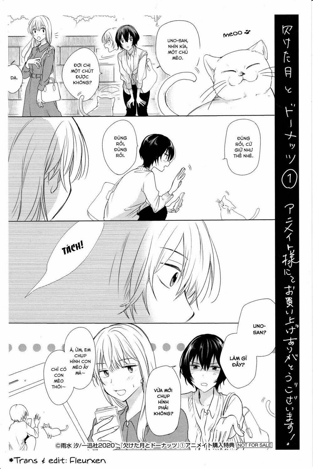 kaketa tsuki to doughnut chapter 7.6 - Trang 1