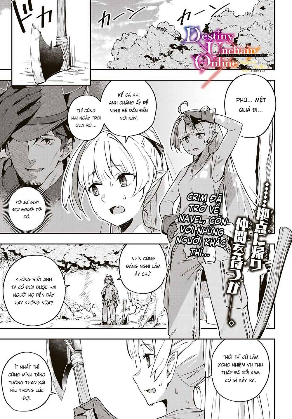 destiny unchain online chapter 8 - Trang 3