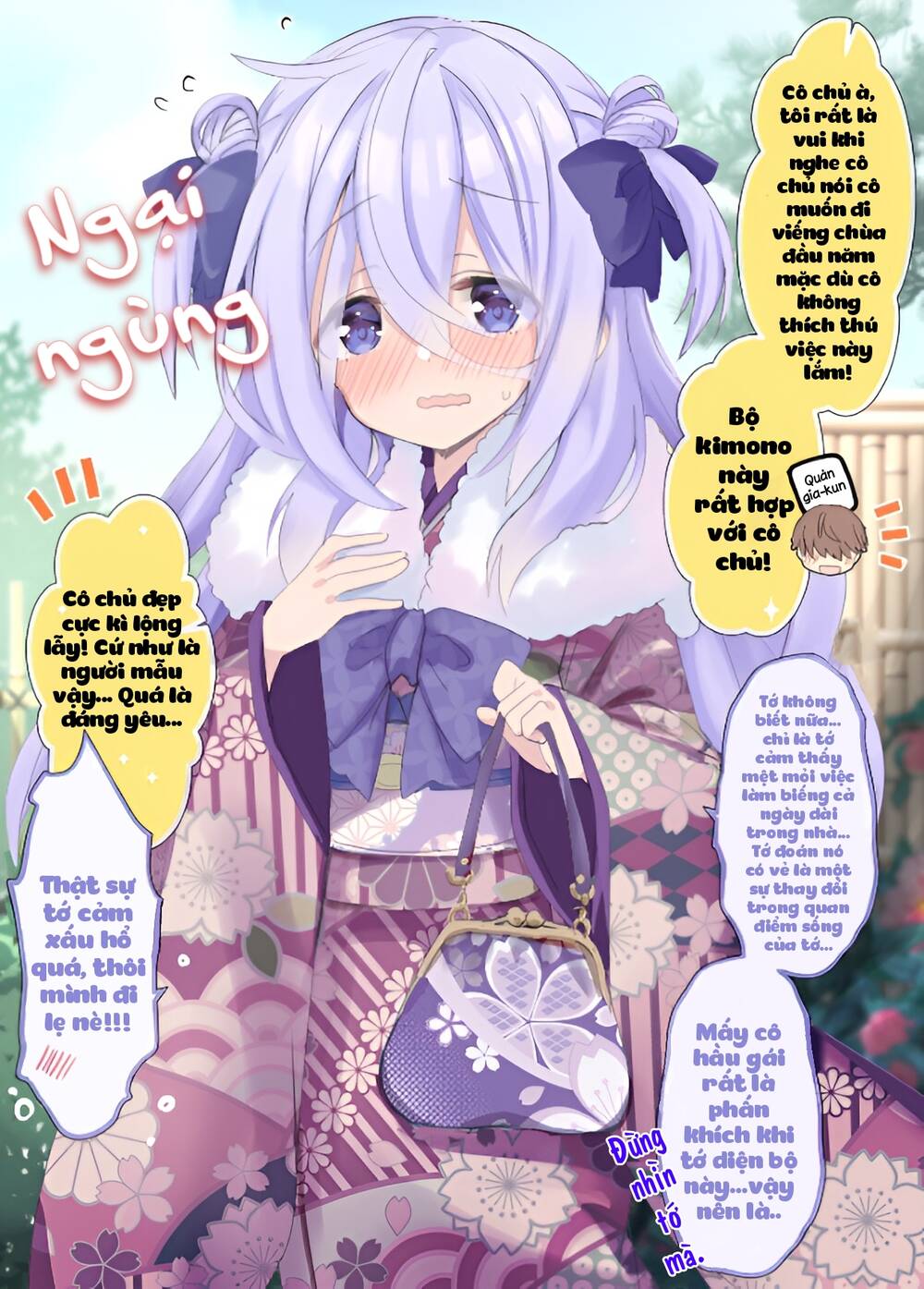 tôi trở thành quản gia của cô nàng ủ rũ cùng lớp chapter 11 - Trang 2