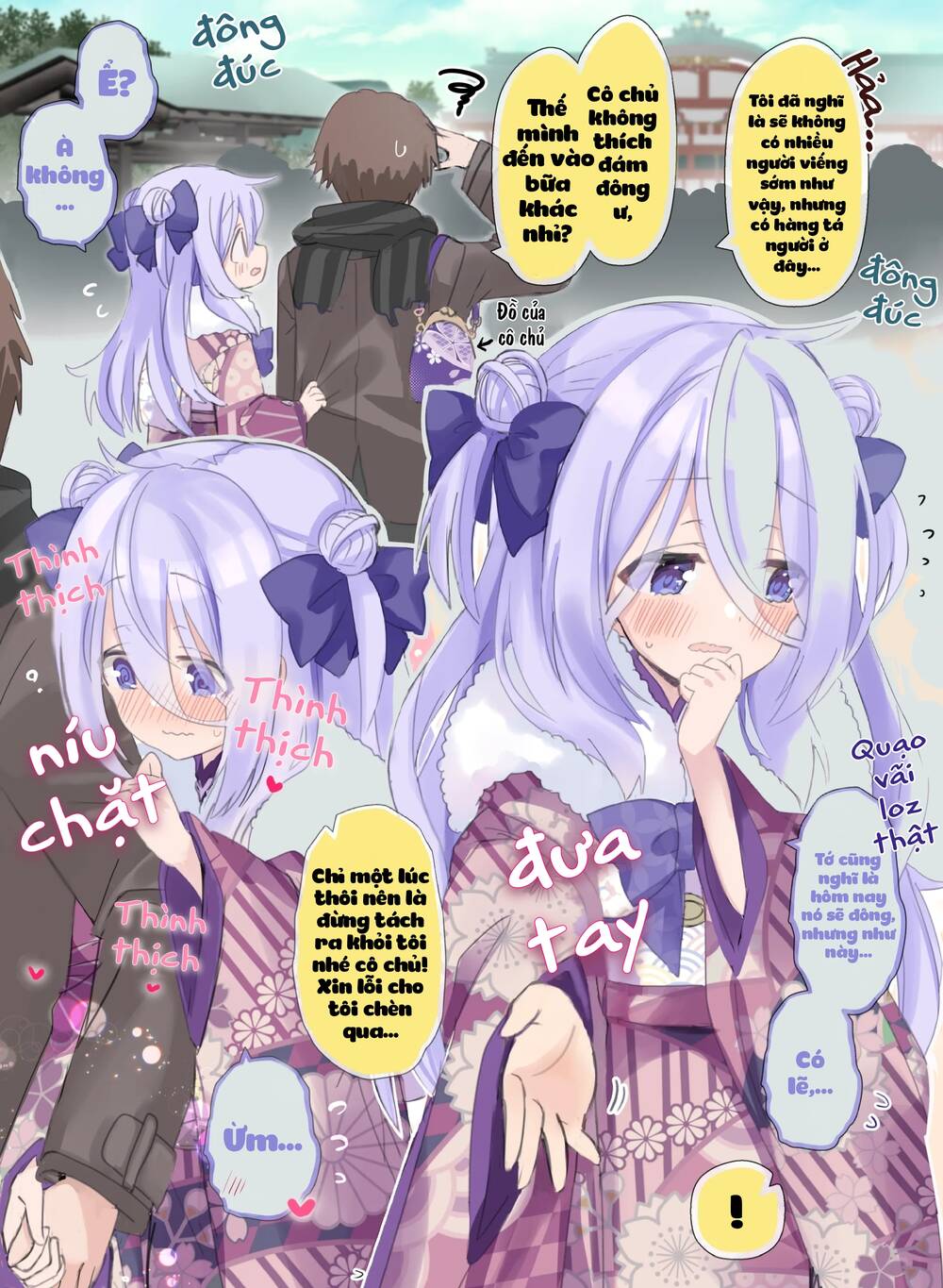 tôi trở thành quản gia của cô nàng ủ rũ cùng lớp chapter 11 - Trang 3