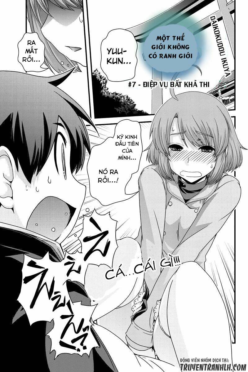 kyoukai no nai sekai chapter 7 - Trang 4