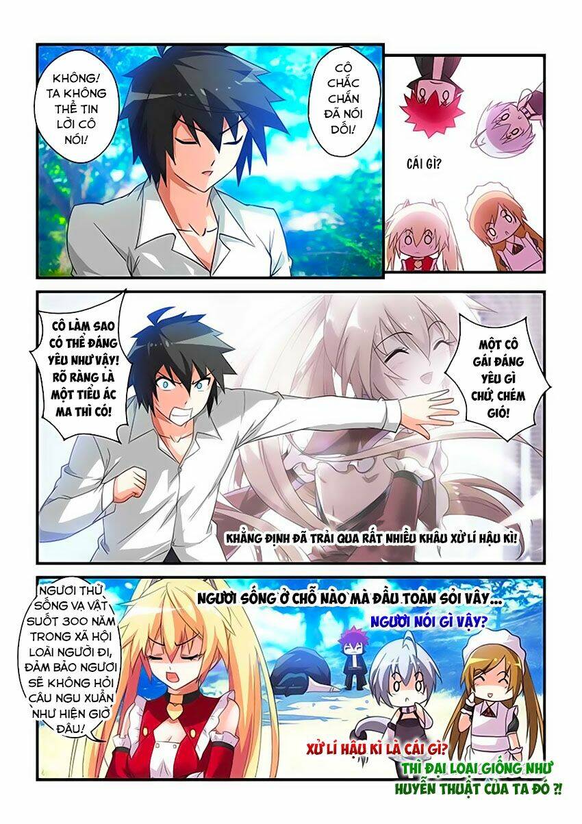 ma vương và dũng sĩ và thánh kiếm thần điện chapter 31 - Trang 6