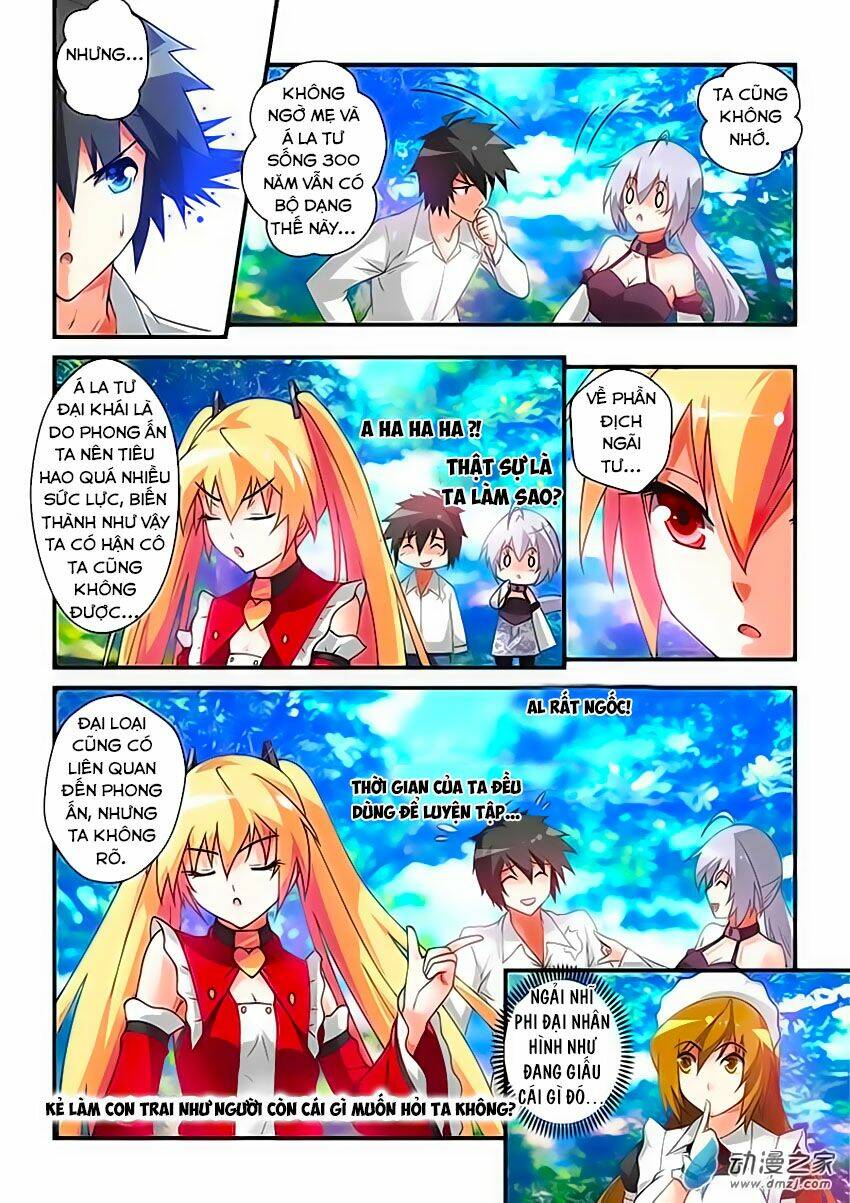 ma vương và dũng sĩ và thánh kiếm thần điện chapter 31 - Trang 7
