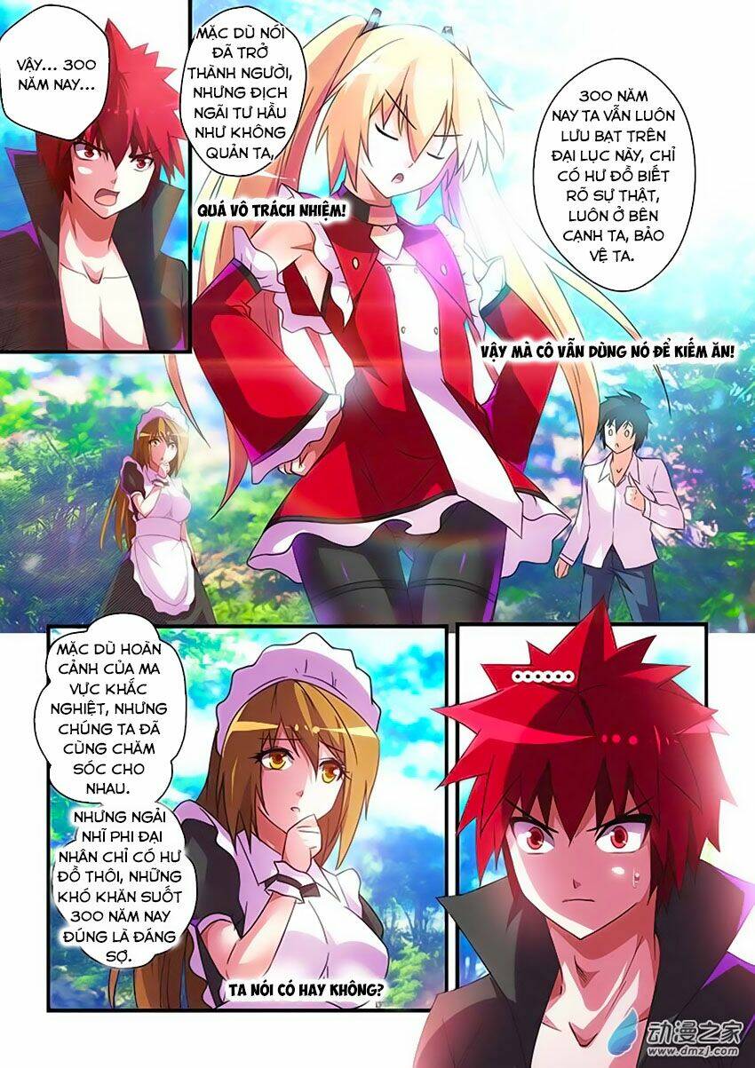 ma vương và dũng sĩ và thánh kiếm thần điện chapter 31 - Trang 8
