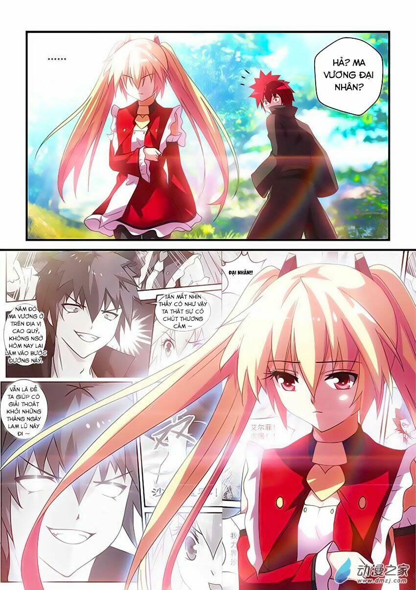 ma vương và dũng sĩ và thánh kiếm thần điện chapter 31 - Trang 11