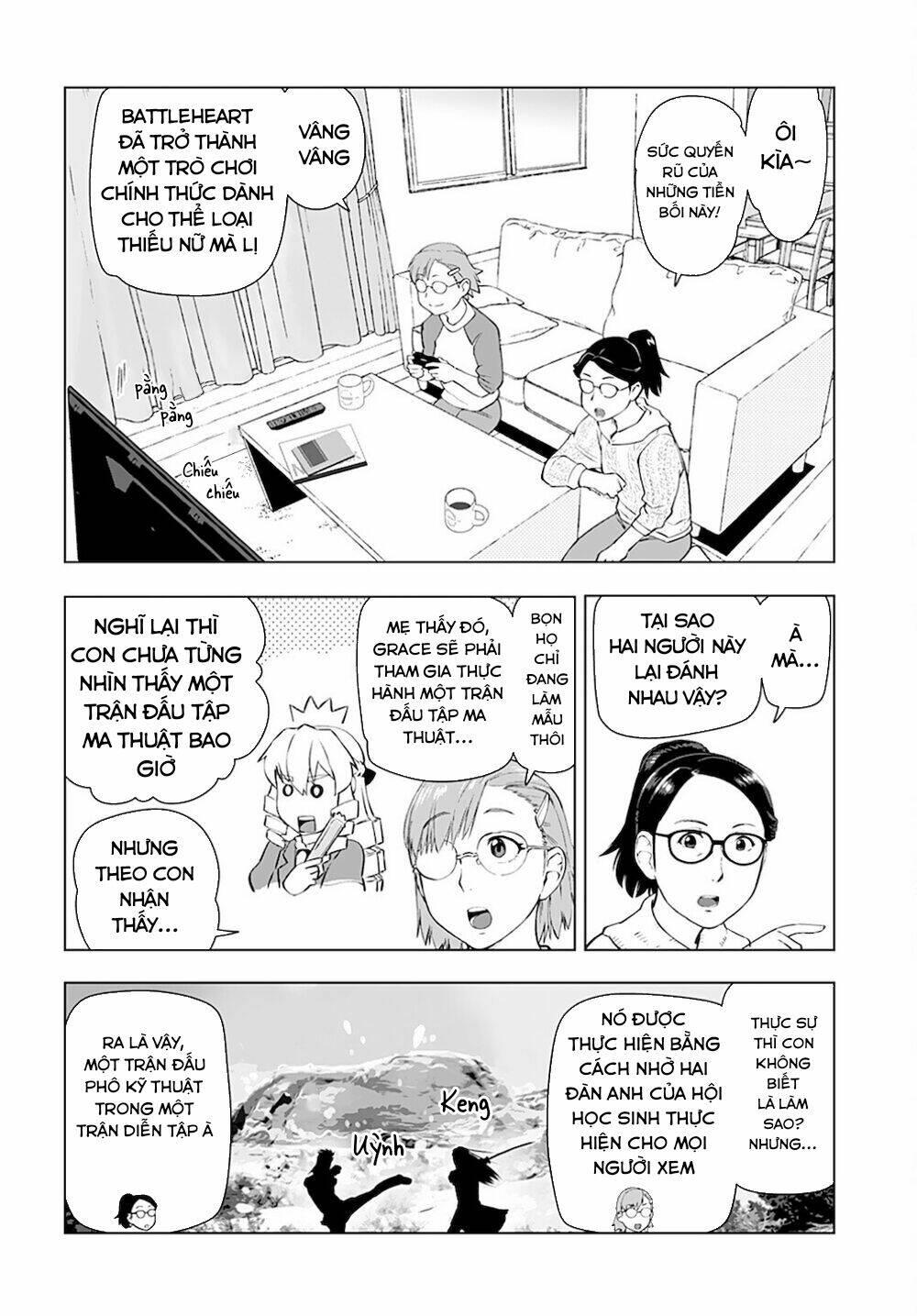 ông chú chuyển sinh - akuyaku reijou tensei oji-san chapter 12 - Trang 9