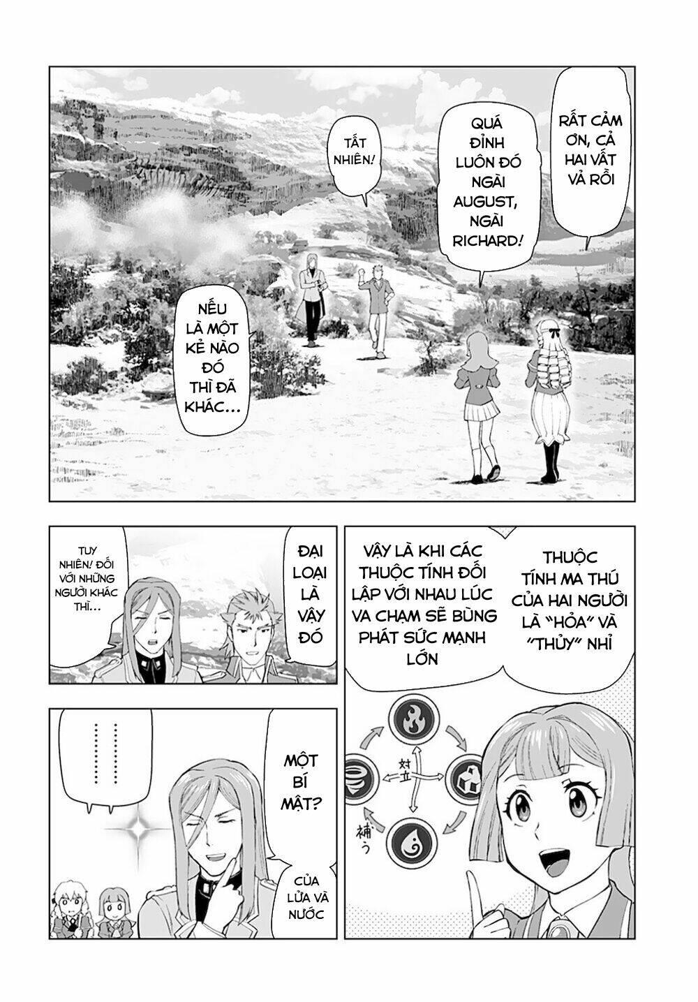 ông chú chuyển sinh - akuyaku reijou tensei oji-san chapter 12 - Trang 11
