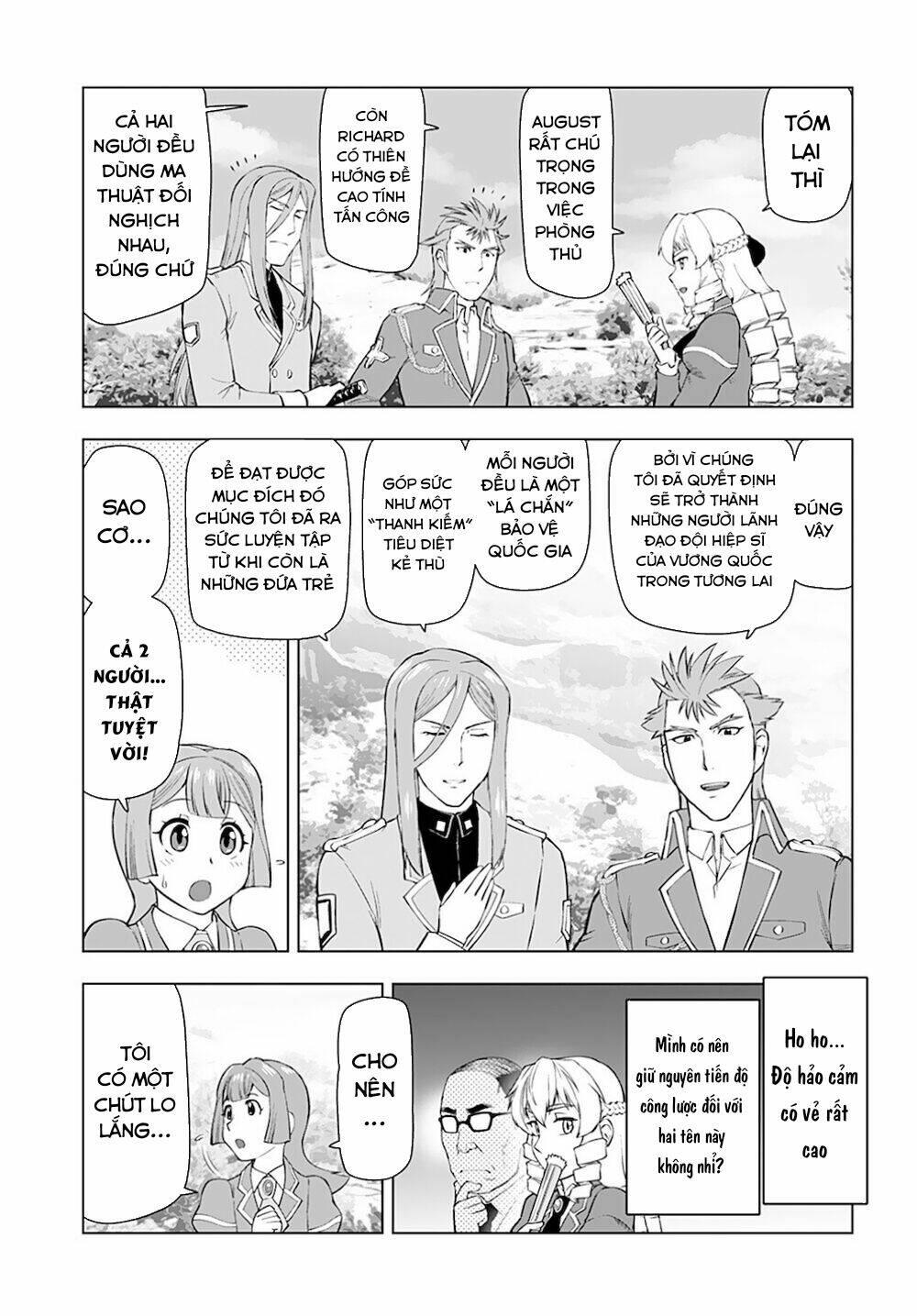 ông chú chuyển sinh - akuyaku reijou tensei oji-san chapter 12 - Trang 12