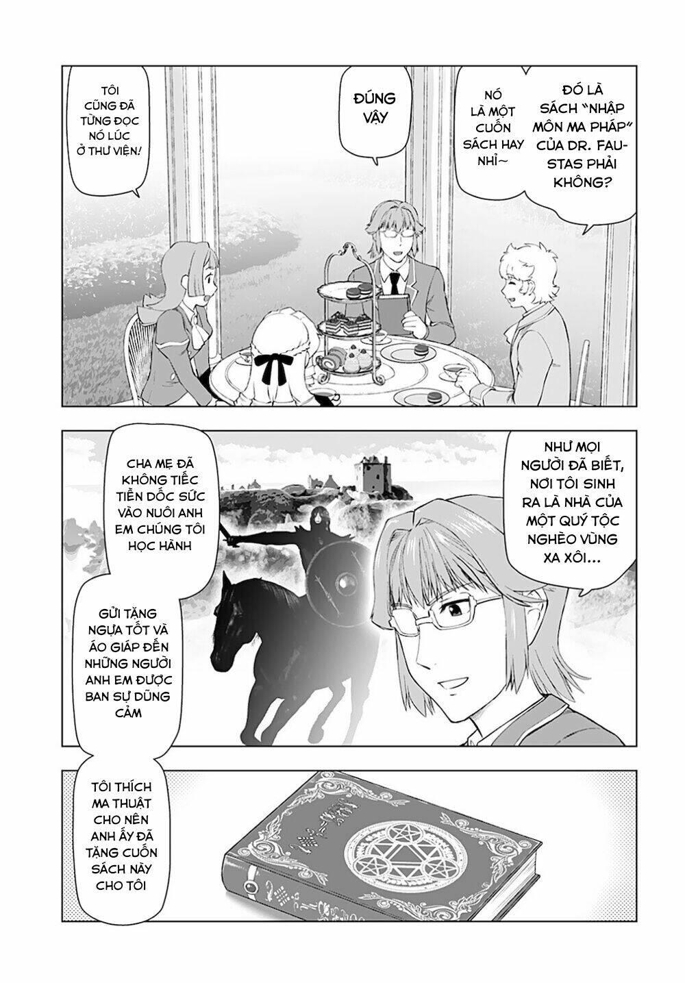 ông chú chuyển sinh - akuyaku reijou tensei oji-san chapter 16 - Trang 12