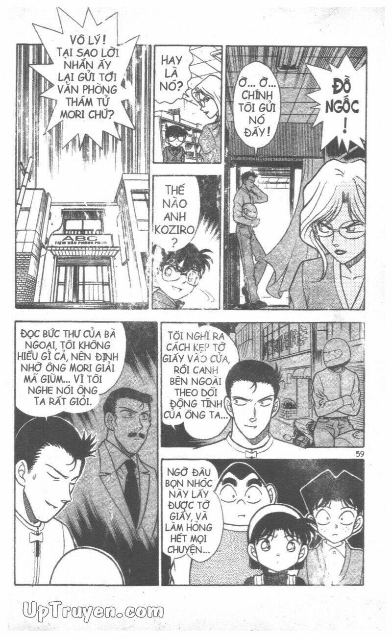 conan - bộ đặc biệt chapter 10 - Trang 58