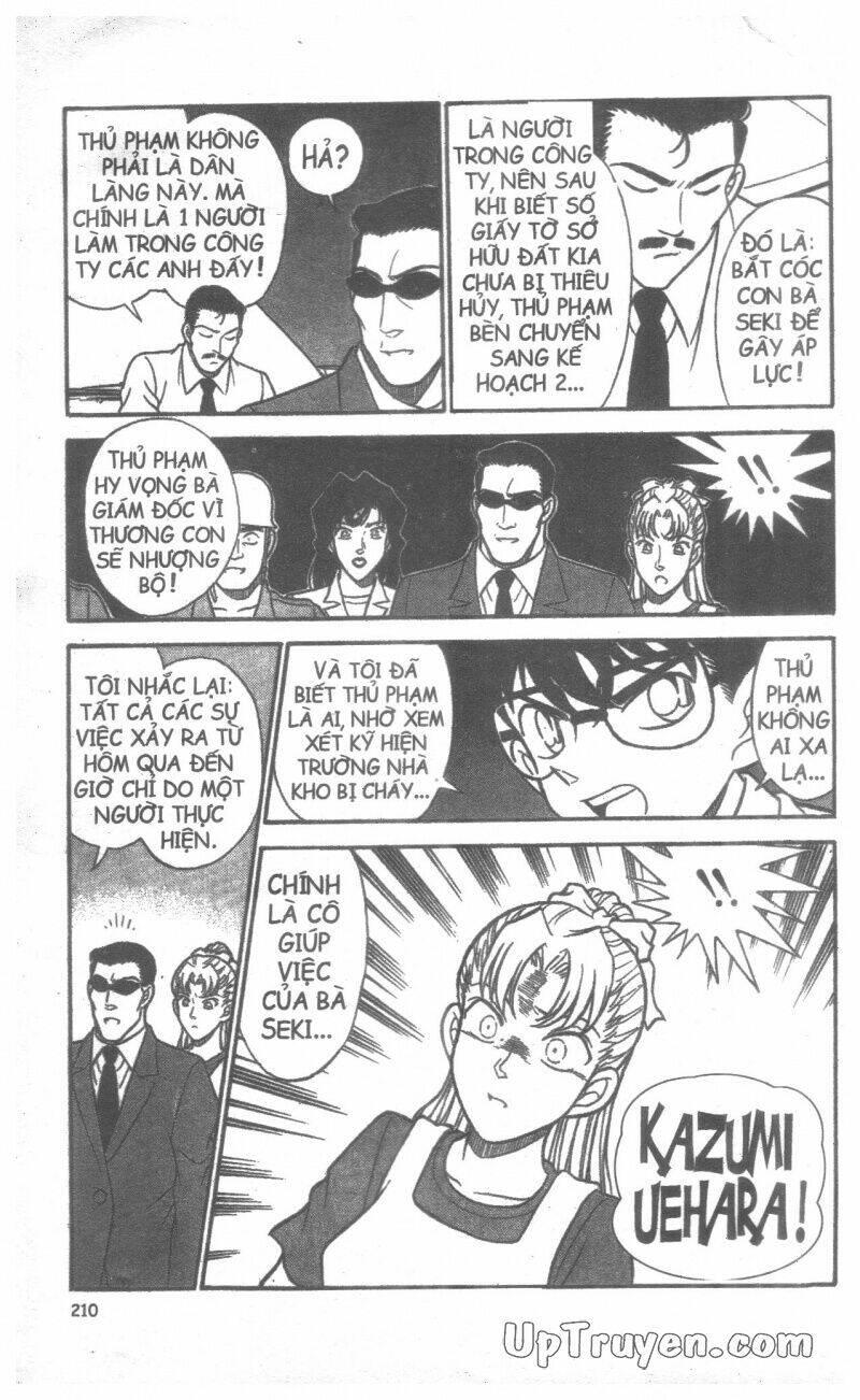 conan - bộ đặc biệt chapter 10 - Trang 207