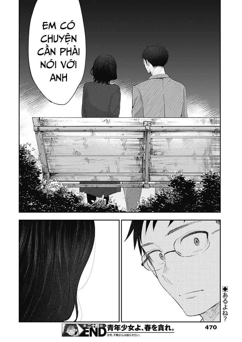 seinen shoyo yo, haru wo musabore chapter 24 - Trang 19