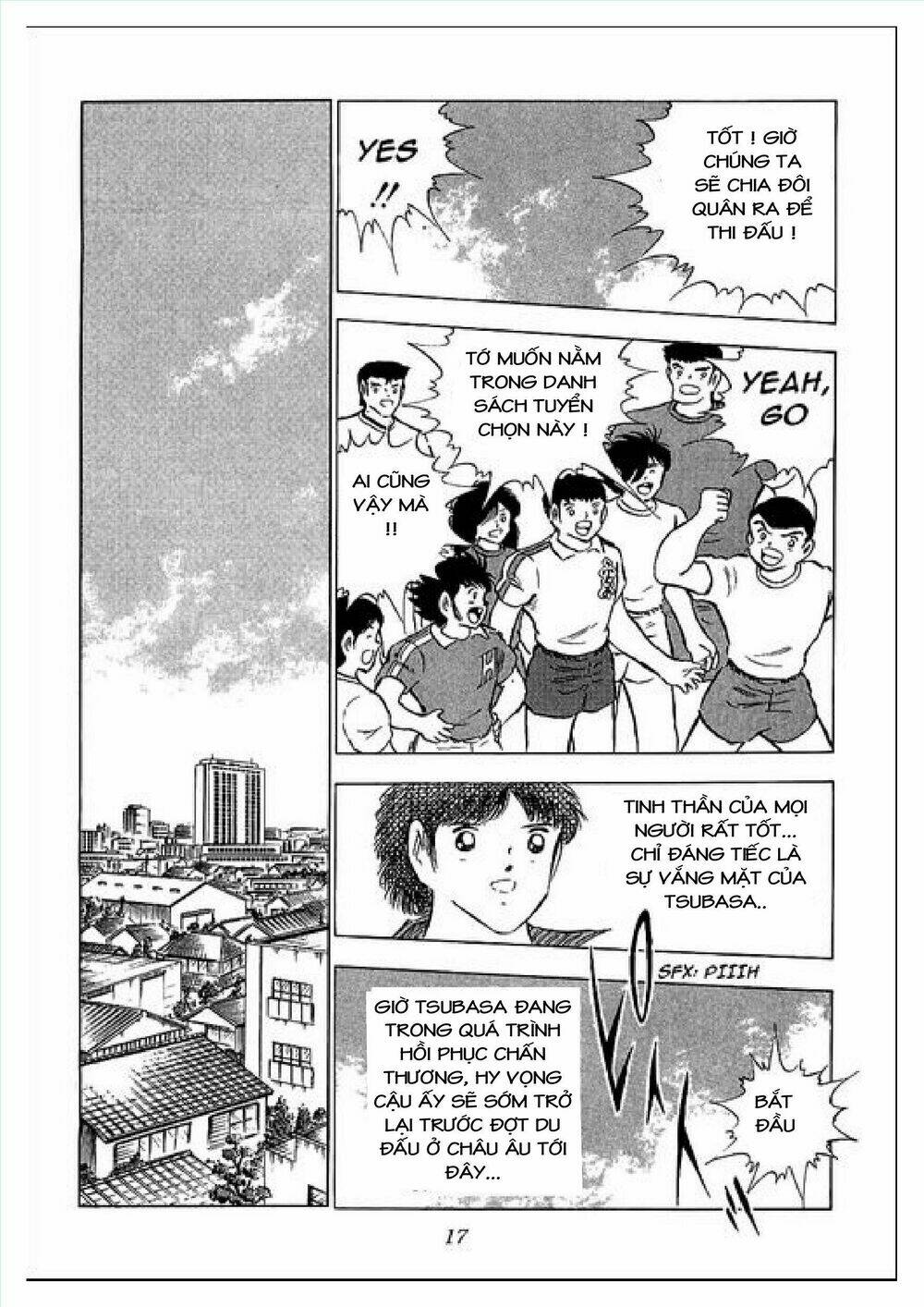 captain tsubasa : j boy's challenge chapter 1 - Trang 14