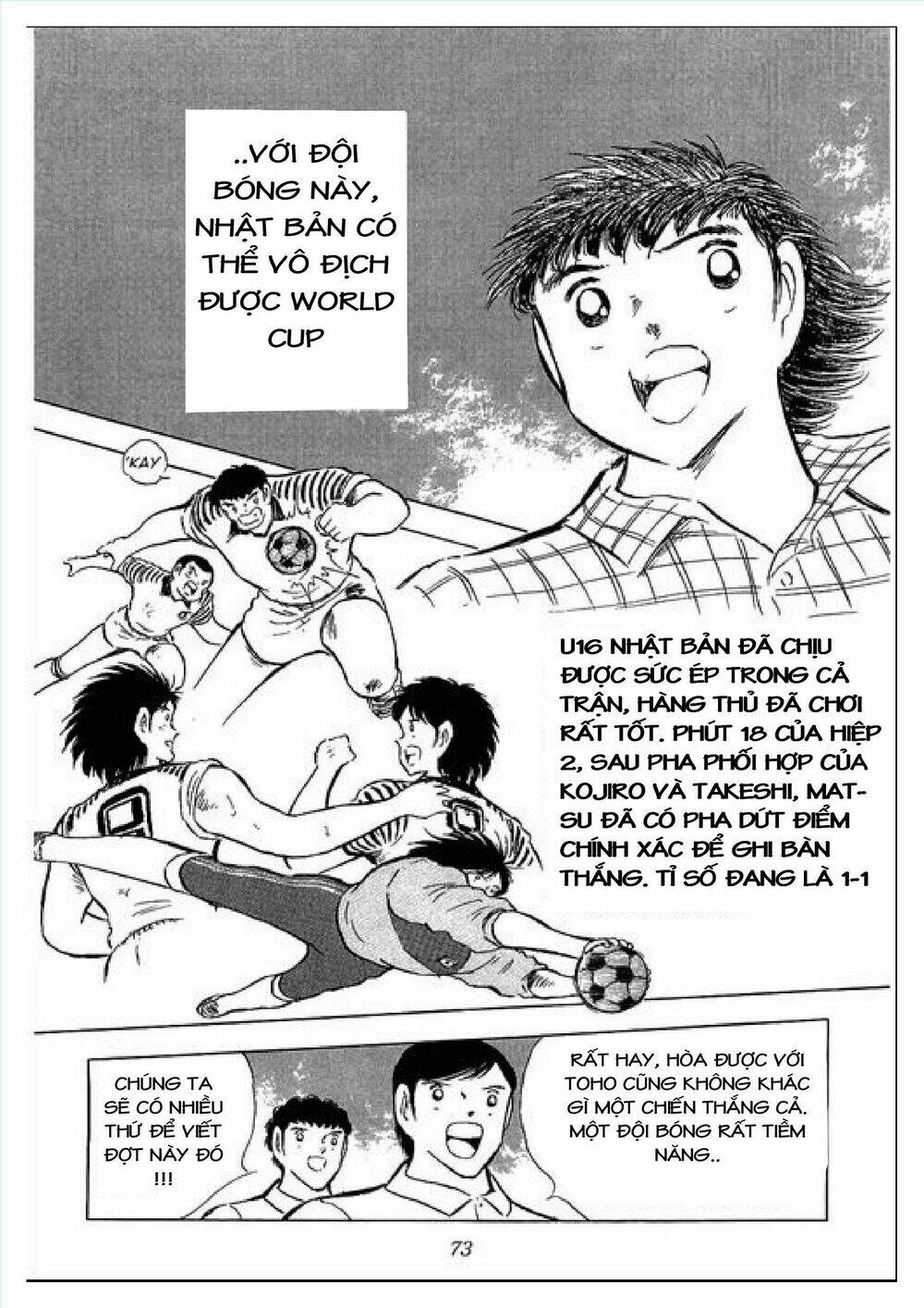 captain tsubasa : j boy's challenge chapter 1 - Trang 64