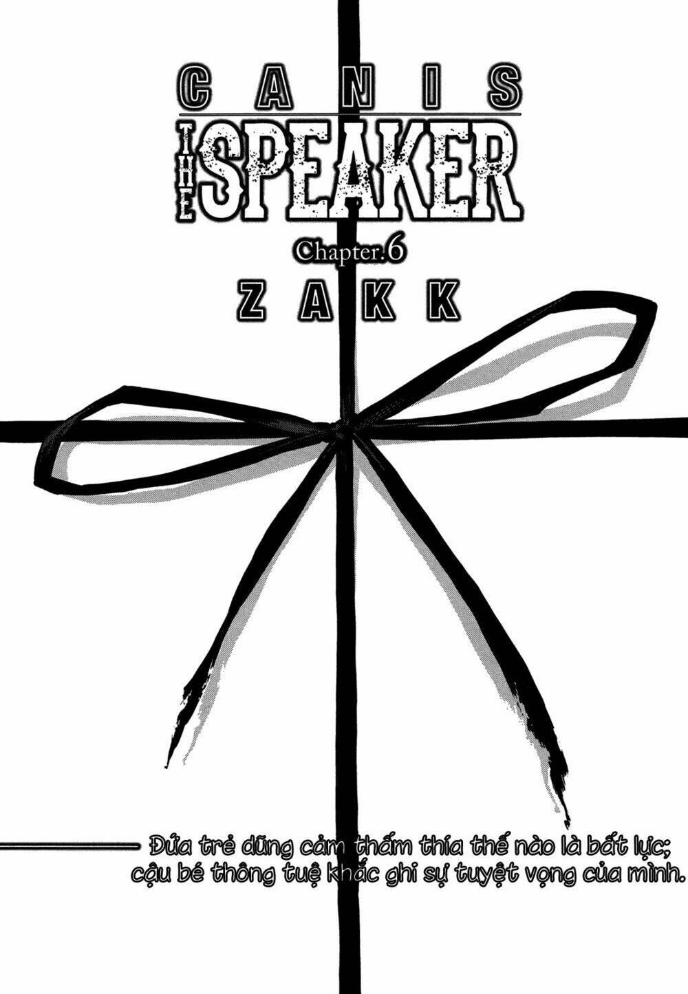 canis – the speaker chapter 6 - Trang 3