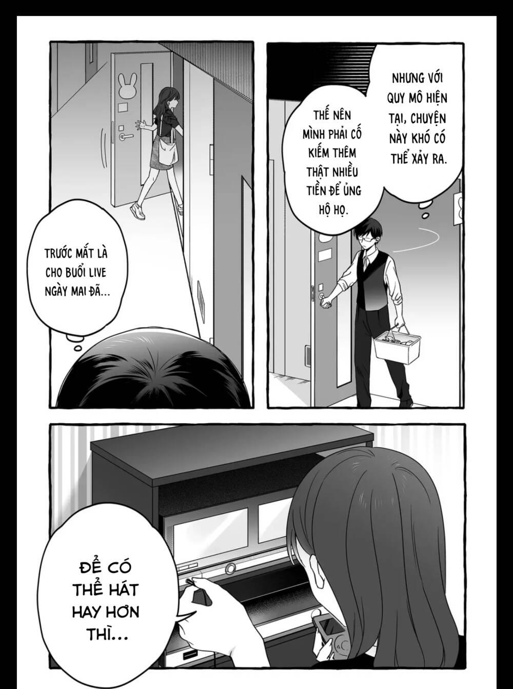 damedol: cô idol hậu đậu và người hâm mộ duy nhất trên thế giới chapter 7 - Trang 11