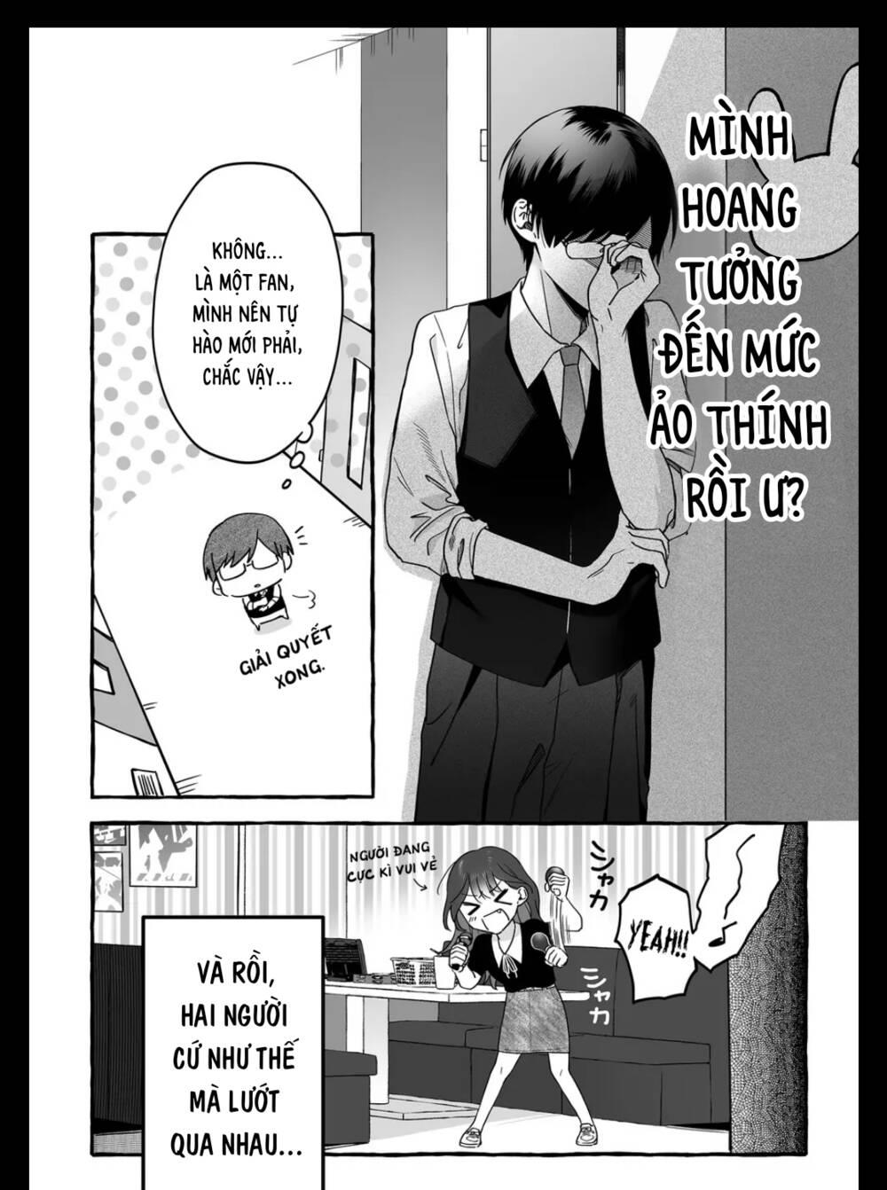 damedol: cô idol hậu đậu và người hâm mộ duy nhất trên thế giới chapter 7 - Trang 16