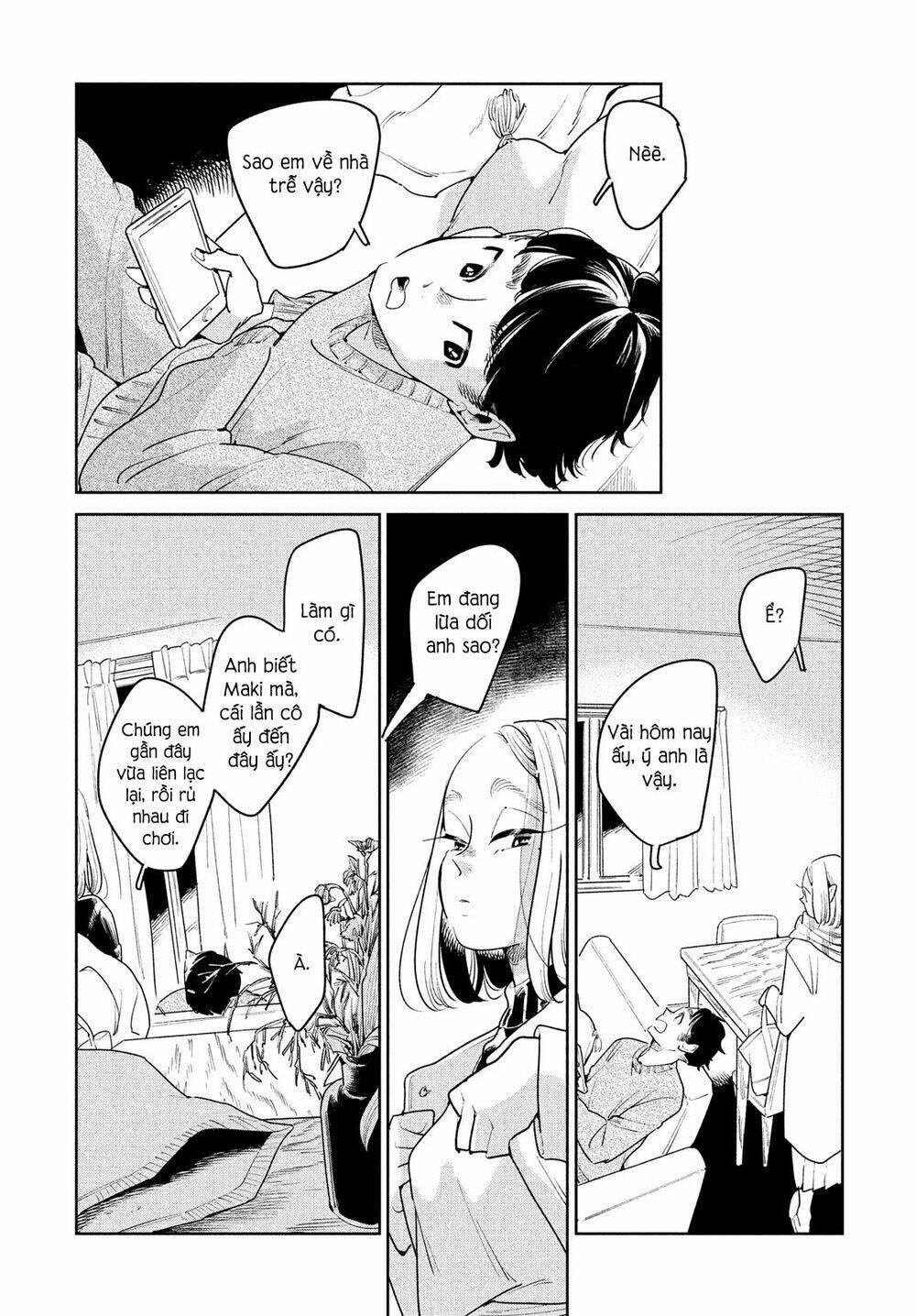 nàng ơi, chạy trốn cùng ta nào chapter 7 - Trang 17