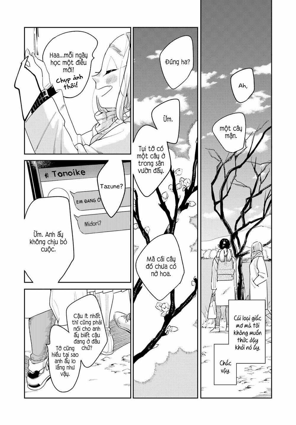 nàng ơi, chạy trốn cùng ta nào chapter 13 - Trang 4