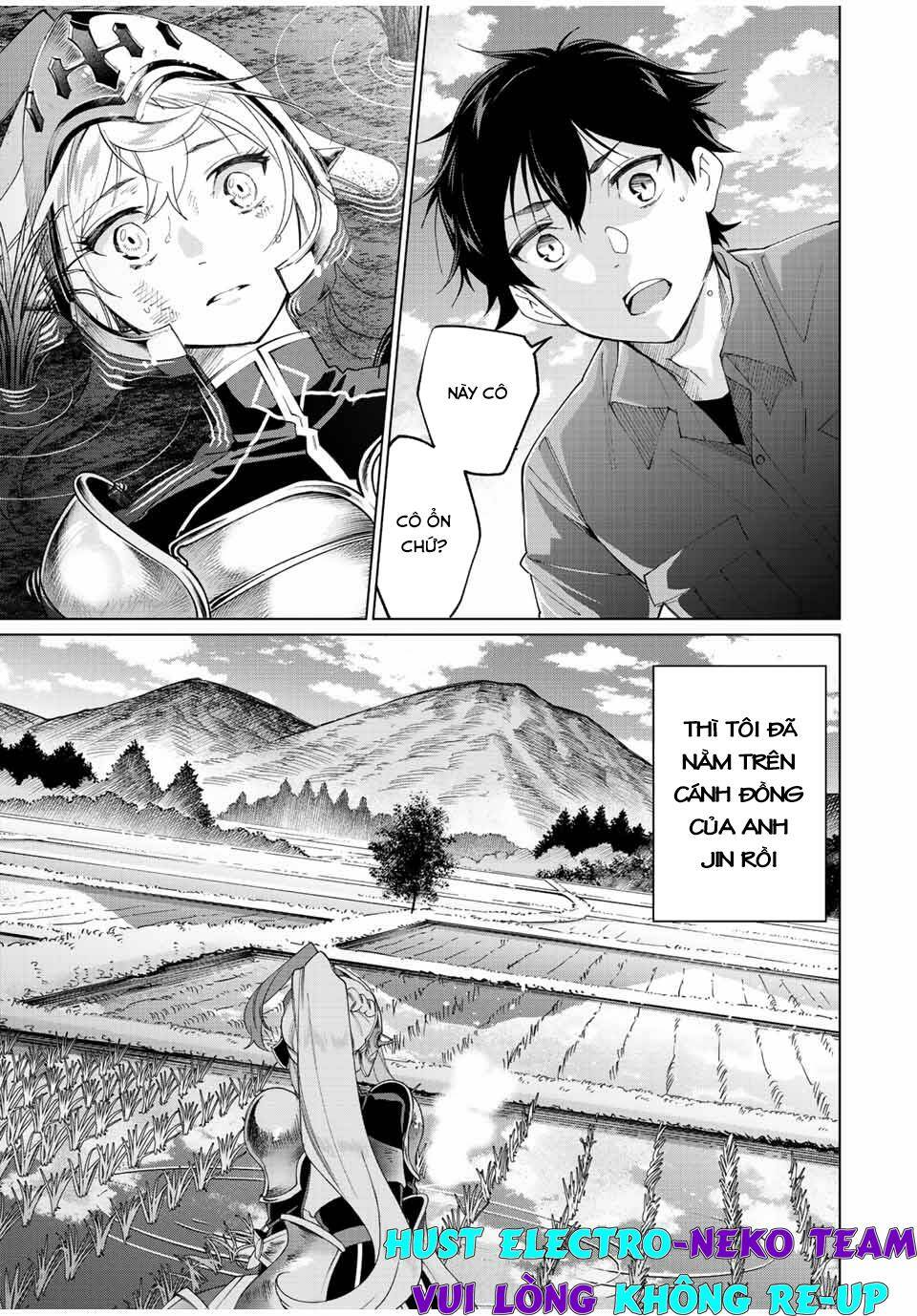 i found a female knight in a rice field, in the countryside they think she’s my wife chapter 4 - Trang 7
