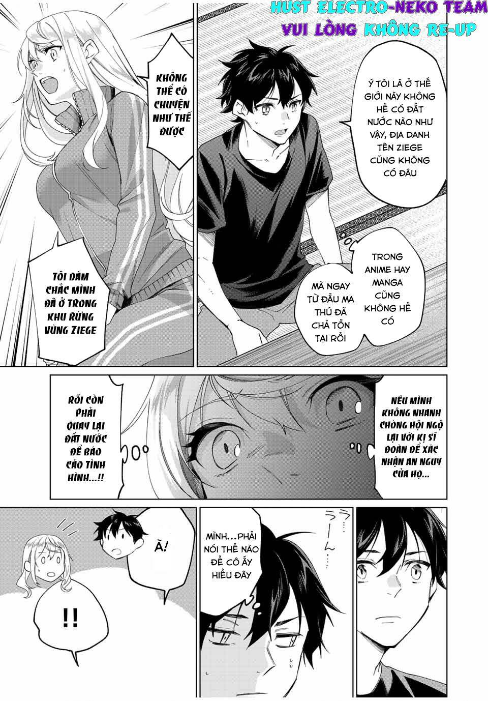 i found a female knight in a rice field, in the countryside they think she’s my wife chapter 4 - Trang 9