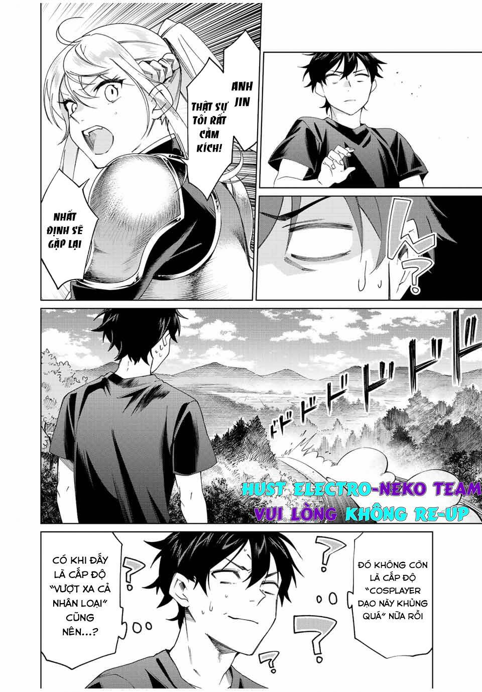 i found a female knight in a rice field, in the countryside they think she’s my wife chapter 4 - Trang 14