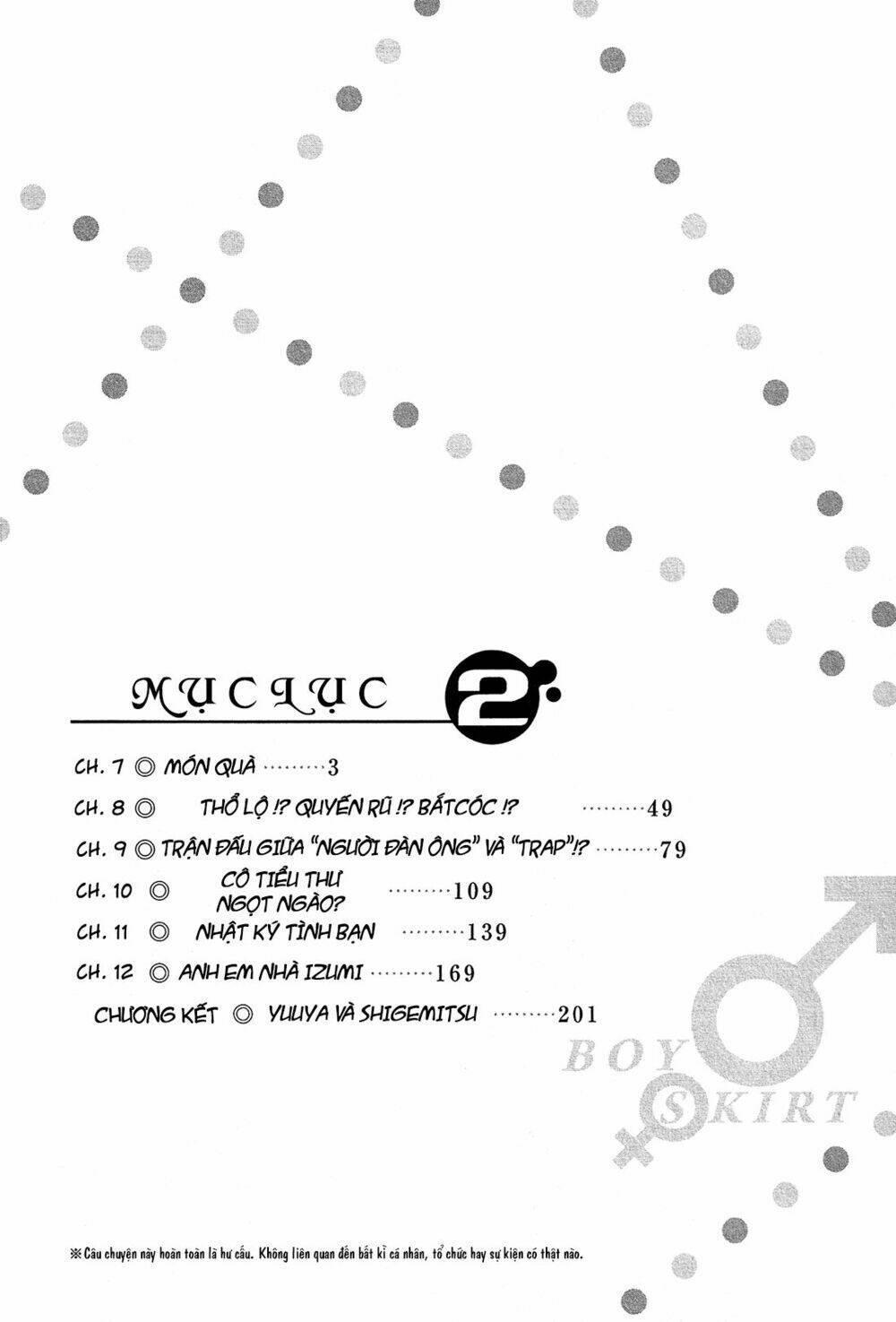 boy skirt chapter 7 - Trang 3