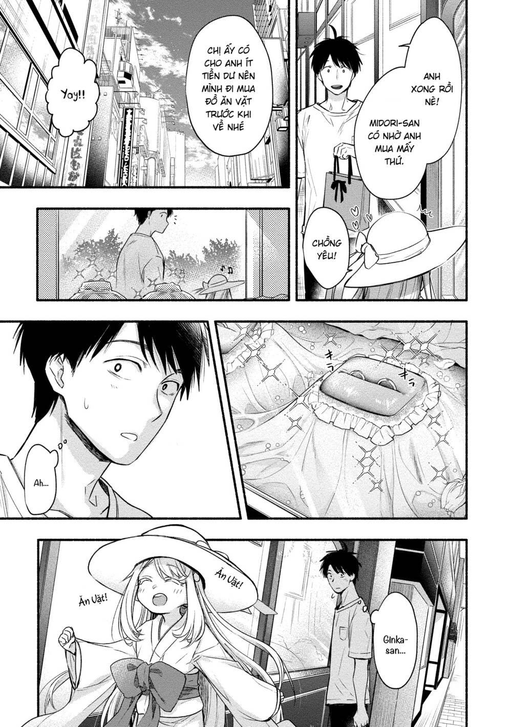 yuki no niiduma wa boku to tokeaitai chapter 9 - Trang 7